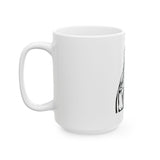 Saint with Bandana Mug – Edgy Religious Icon Coffee Cup (11oz & 15oz)
