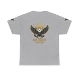GMP Bald Eagle Graphic Tee — "God Money Power" Patriotic Shirt