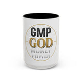 GMP God Coffee Mug — Money Power Inspiration Accent Mug (11/15oz)
