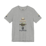 God Money Power T-Shirt — Bold Faith & Hustle Graphic Tee