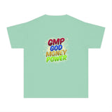 Youth Tee — GMP God Money Power Colorful Graphic Shirt