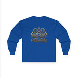 God Money Power Long Sleeve Tee