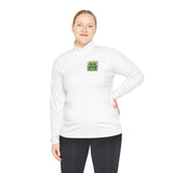 God Money Power Quarter-Zip Pullover — Bold Graphic Faith & Prosperity Pullover