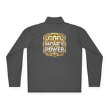 God Money Power Quarter-Zip Pullover