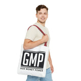 GMP Tote Bag — God Money Power Bold Logo Canvas Tote