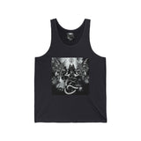 Angel Of Death Gothic Mythology Tank Top – Dark Angel & Serpent Graphic