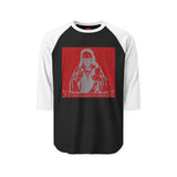 God Is Never Power Raglan Shirt