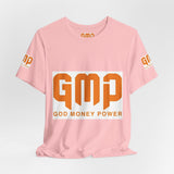 GMP "God Money Power" Graphic Tee — Bold Faith & Hustle Shirt