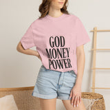 God Money Power T-Shirt — Bold Faith & Hustle Graphic Tee