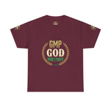 GMP God Money Power Tee — Motivational Gold Laurel Graphic T-Shirt