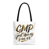 God Money Power (GMP) Tote Bag — Inspirational Faith & Prosperity Canvas Tote