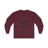 God Money Power Long Sleeve Tee