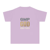 Youth Tee — "GMP GOD" Inspirational Christian Graphic Shirt