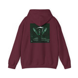 Angel Of Death Hoodie — Dark Green Guardian Graphic Pullover