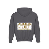 GMP 'God Money Power' Youth Hoodie — Gold Faith & Wealth Logo