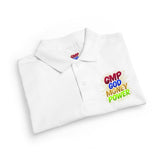Youth Polo Shirt — Colorful "Camp Gov Summer Power" Logo Tee