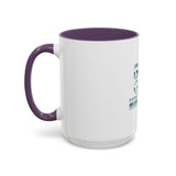GMP GOD Money Power Accent Coffee Mug — Metallic Text 11/15oz