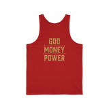 God Money Power Tank Top — Faith & Hustle Graphic Vest