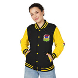 Letterman Jacket — GMP Good Money Power Colorful Splash Varsity Coat