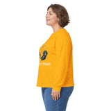 God Money Power Long Sleeve Tee — Inspirational Faith & Prosperity Graphic Shirt