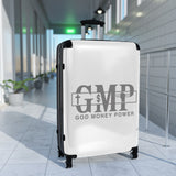 God Money Power Carry-On Suitcase – GMP Logo Travel Luggage