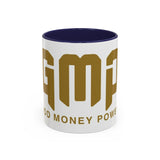 GMP Coffee Mug — "Good Money Power" Accent Ceramic Mug (11/15oz)