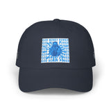 Blue Splash 'God Money Power' Classic Dad Cap