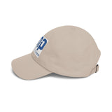 GMP "God Money Power" Embroidered Dad Cap - White Religious Baseball Hat