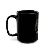 God Money Power Eagle Mug — GMP Inspirational Black Coffee Cup (11oz, 15oz)