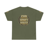 God Money Power Tee — Inspirational Faith & Success Graphic T-Shirt
