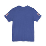 God Money Power Tee — Patriotic Bandana Saint Graphic T-Shirt