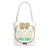 GMP GOD Money Power Tote Bag — Bold Financial Empowerment Canvas Tote