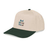 God Money Power Baseball Cap — Retro Text Embroidered Mid-Profile Hat