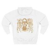 Hoodie — 'God, Money, Power' Vintage Crest Graphic Pullover