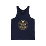 God Money Power Tank — Inspirational Faith & Hustle Graphic Tank Top