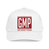 GMP ‘God Money Power’ Mid-Profile Baseball Cap — Embroidered Logo Hat