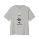 God Money Power Tee — Graphic Oversized Boxy Shirt