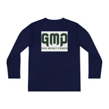 Youth Long Sleeve Tee — GMP "God Money Power" Logo