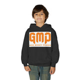Youth Hoodie — GMP (God Money Power) Bold Orange Logo