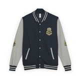 God Power Letterman Jacket — Retro Faith Varsity Coat