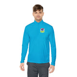Quarter-Zip Pullover — "GMP God Money Power" Colorful Graphic