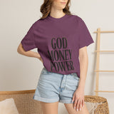 God Money Power T-Shirt — Bold Faith & Hustle Graphic Tee