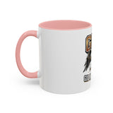 GMP ‘God Money Power’ Accent Coffee Mug - Bold Eagle Graphic 11/15oz