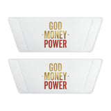 God Money Power Slide Sandals — Men's Removable-Strap Beach & Casual Slides