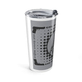 20oz Tumbler — 'Money Power' Bandana Saint Design, Insulated Travel Cup