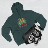 God Money Power Hoodie — Graphic Fleece Pullover with Crown Logo