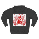 Three-Panel Fleece Hoodie