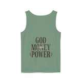 God Money Power Tank Top — GMP Inspirational Faith & Prosperity Sleeveless Tee