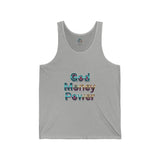 God Money Power Tank Top — Inspirational Faith & Prosperity Graphic Tank