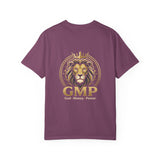 Lion Crest T-Shirt — GMP Gold Emblem Graphic Tee